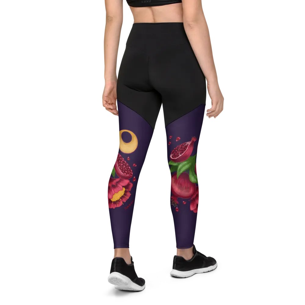 Pastel Poms Leggings product image (2)