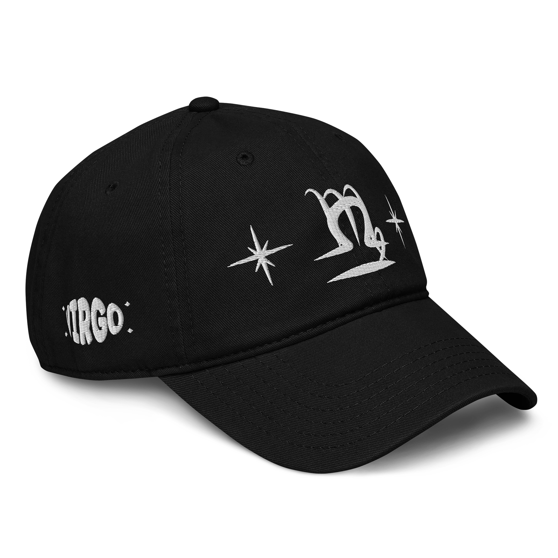 virgo libra cusp dad hat (white) product image (3)