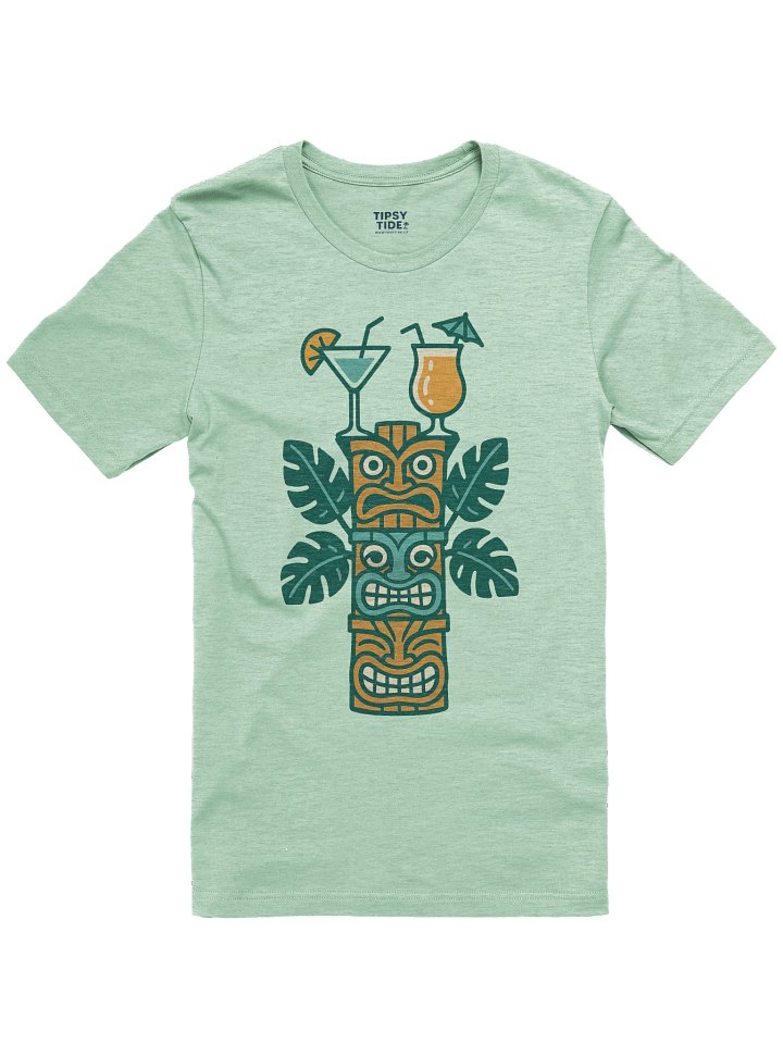 Tropical Tiki Totem Unisex T-Shirt product image (5)