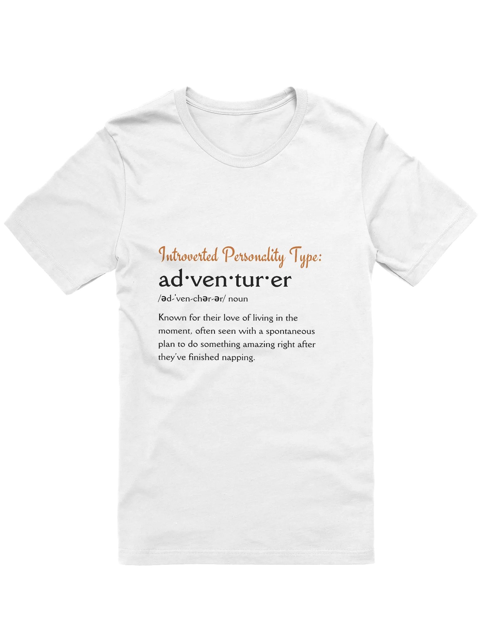 Adventurer Introverted Personality Type T-Shirt product image (2)