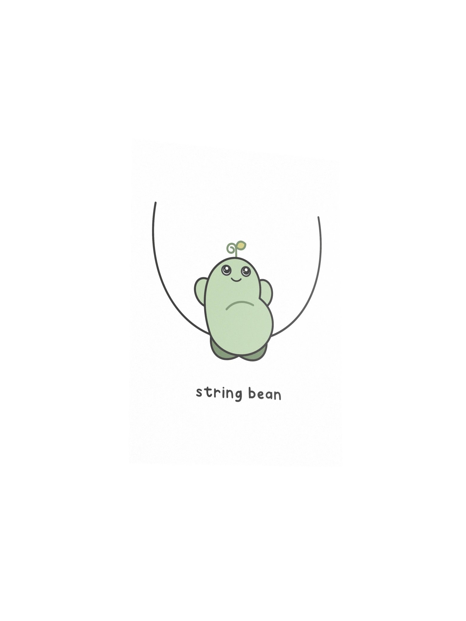 string bean print product image (3)
