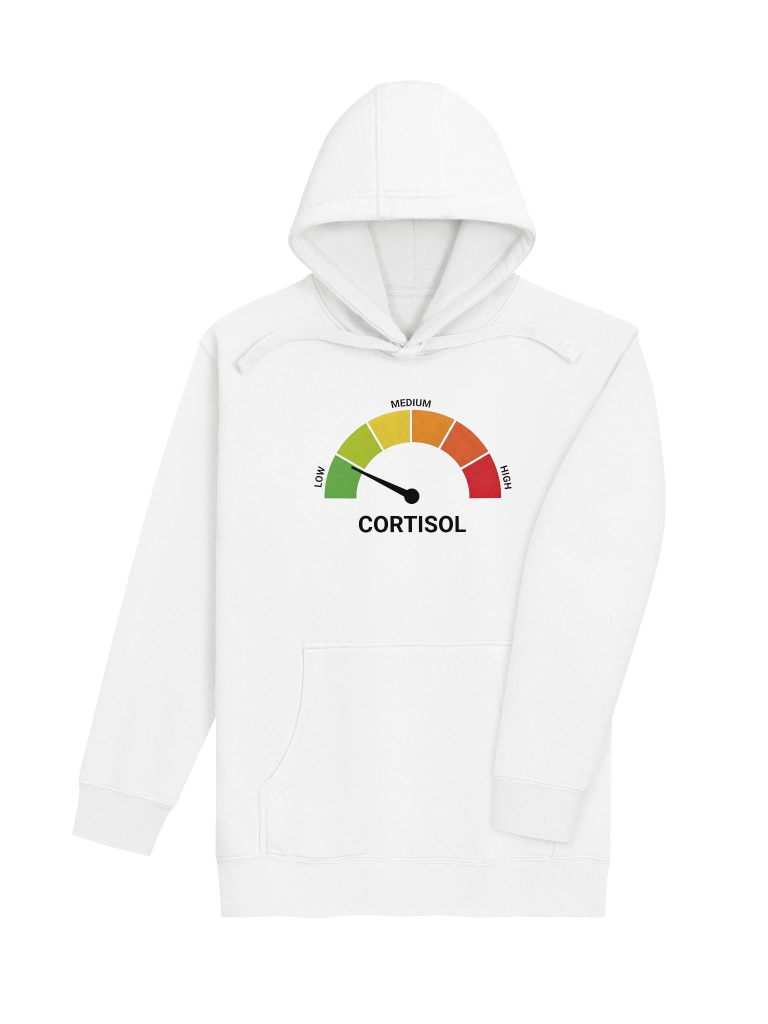 Low Cortisol Premium Hoodie Black product image (4)
