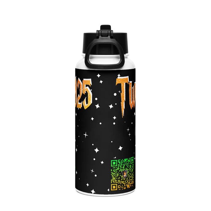 Foxy TwitchCon 2025 Stainless Steel Water Bottle product image (2)