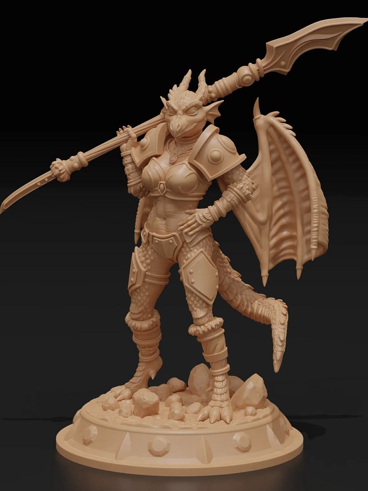 Dragonborn Barbarian Female product image (1)
