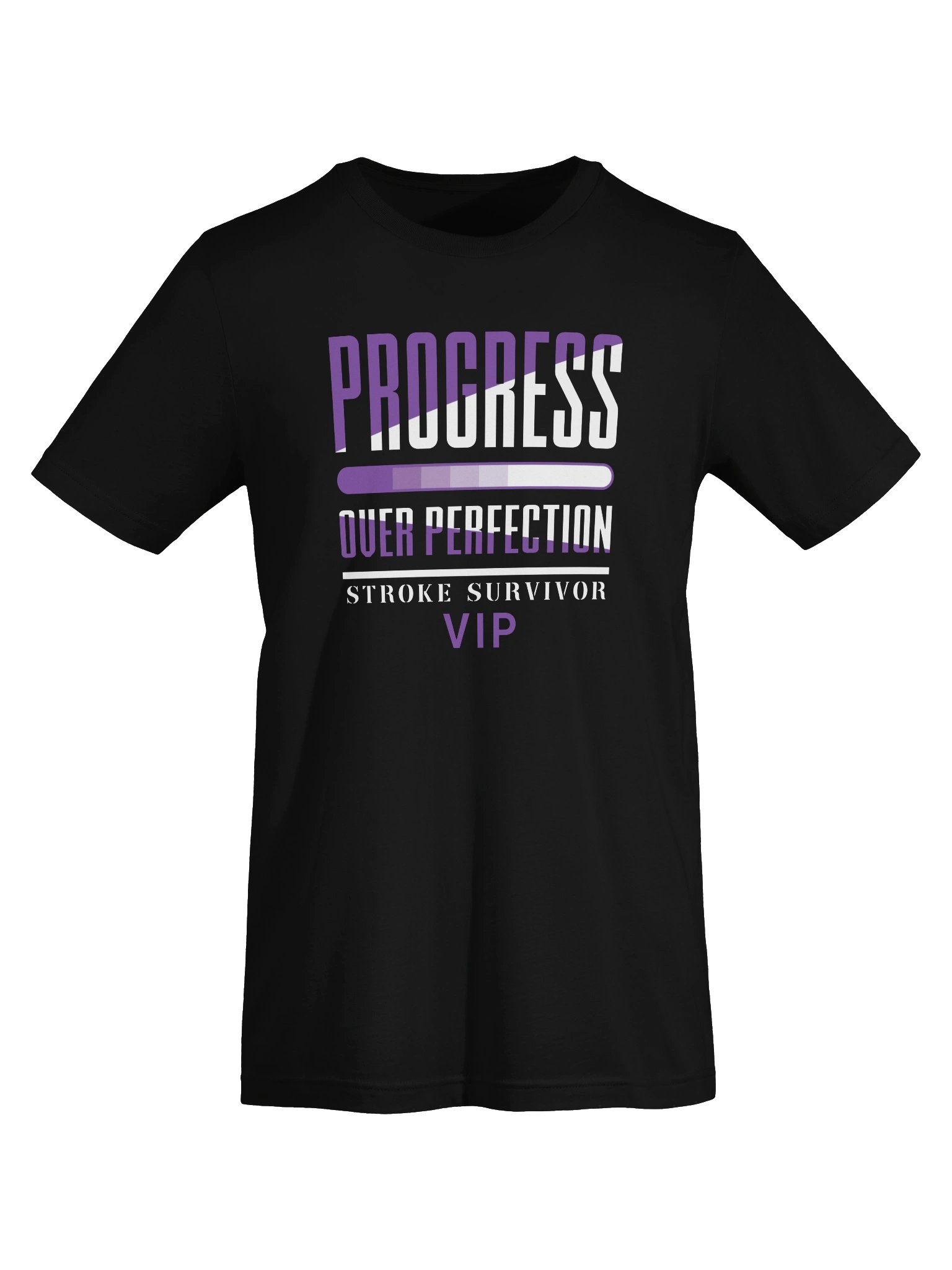 Progress Over Perfection | Stroke Survivor VIP T-Shirt product image (52)