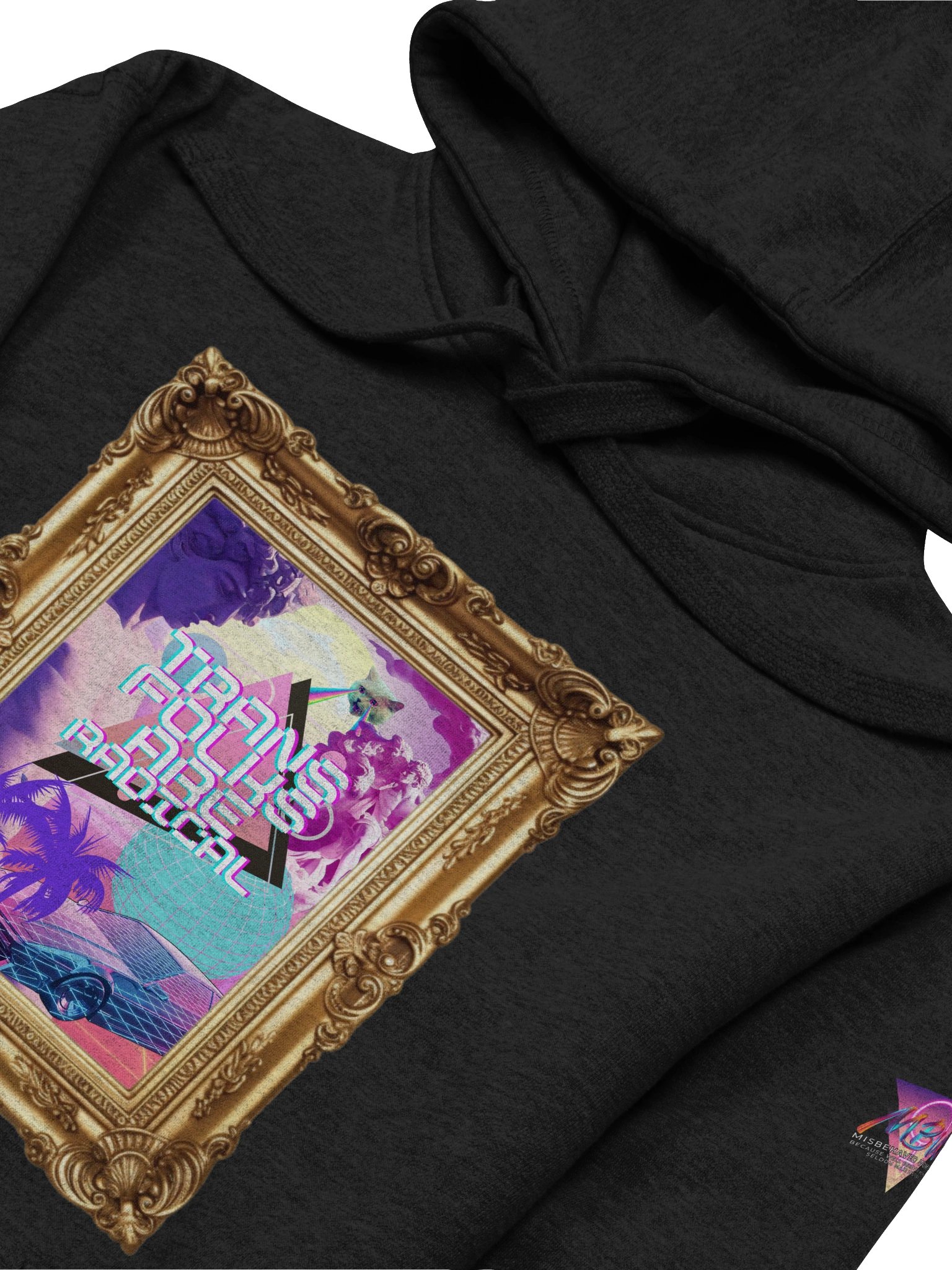 Radical Pride - Trans Folks Are Rad! (HOODIE) product image (3)