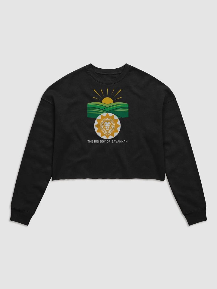 Rising Sun Women's Fleece Crop Sweatshirt product image (1)