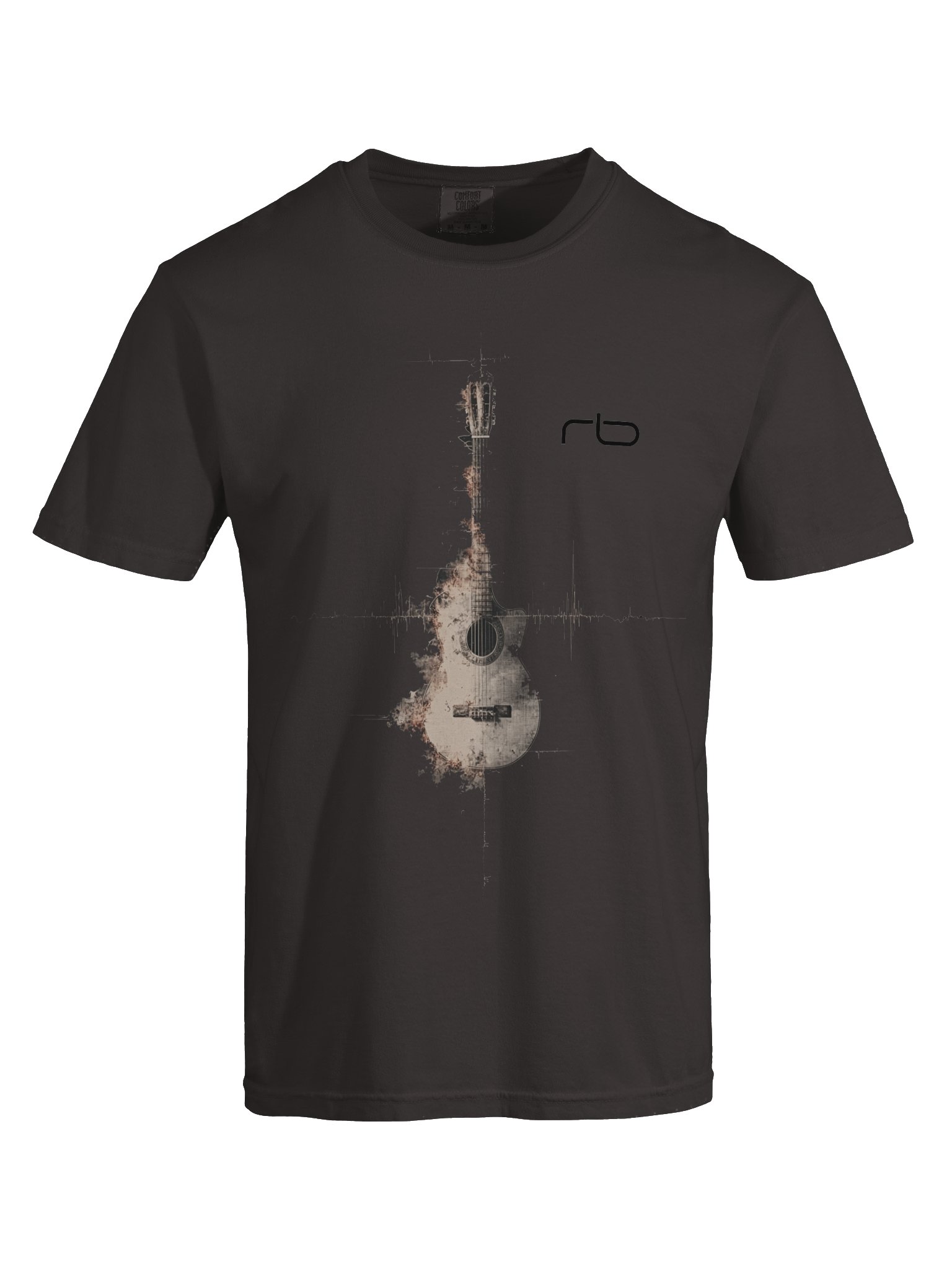 Heartstrings Acoustic Guitar T-Shirt product image (7)
