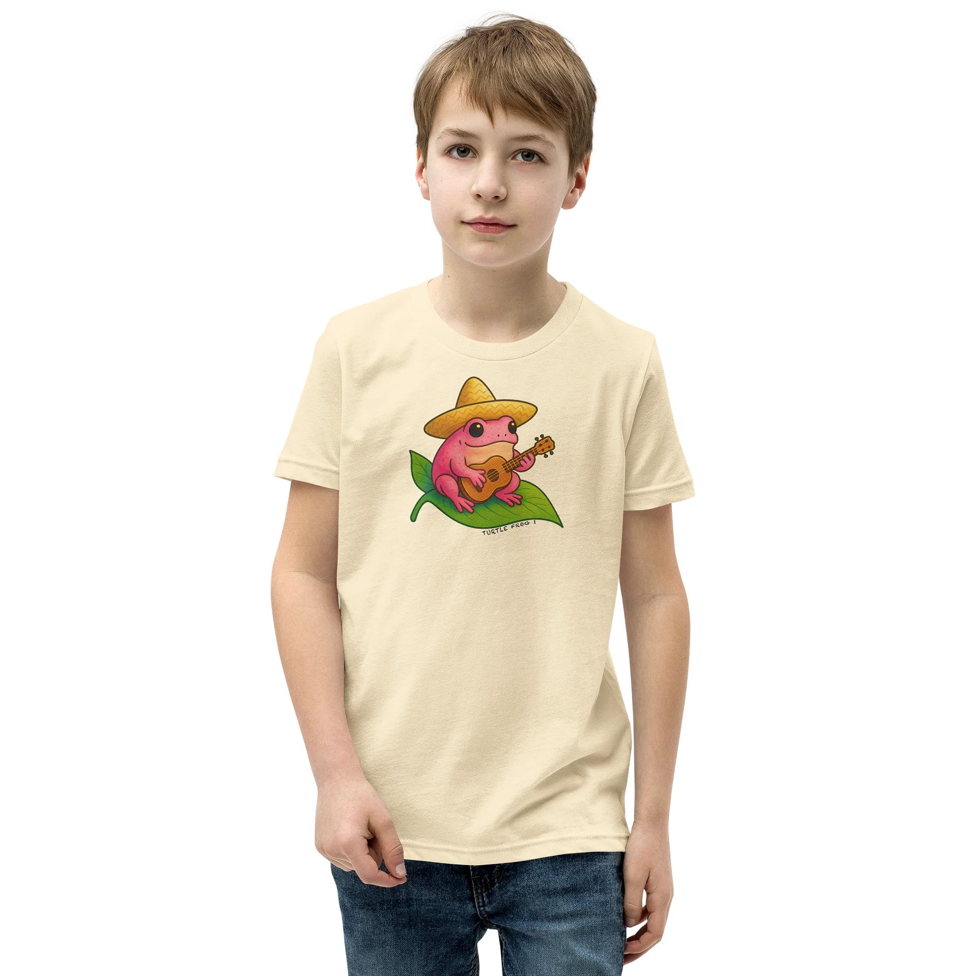 Guitar Turtlefrog Youth T-Shirt product image (49)