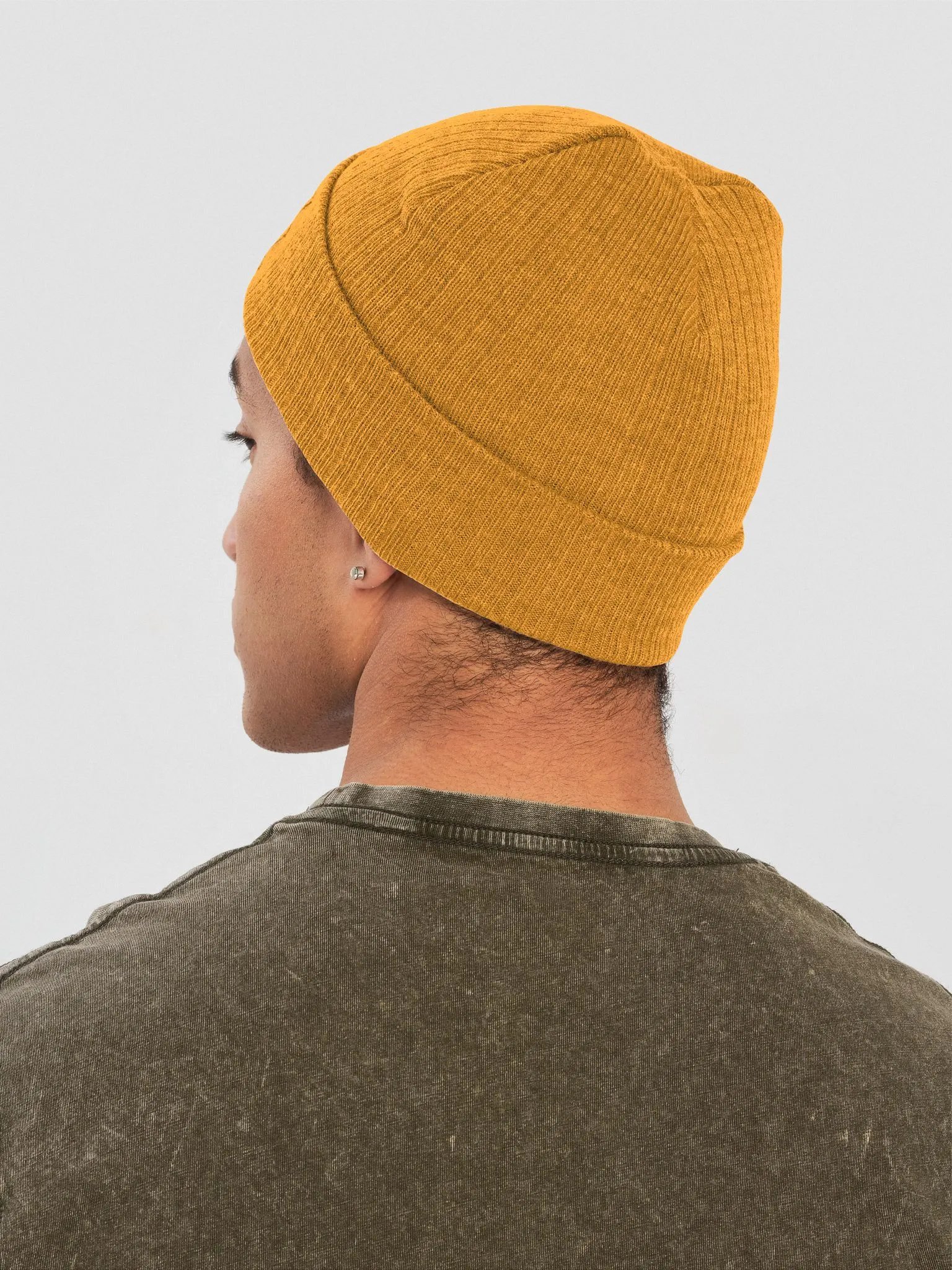 Dark Avian Ribbed Knit Beanie product image (23)