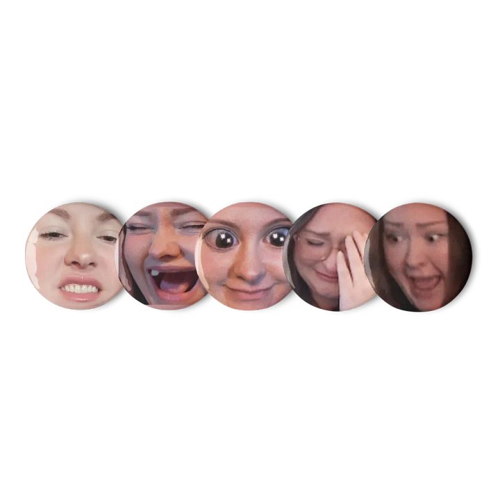 RubleTrillions Twitch Emote Pin Set product image (1)
