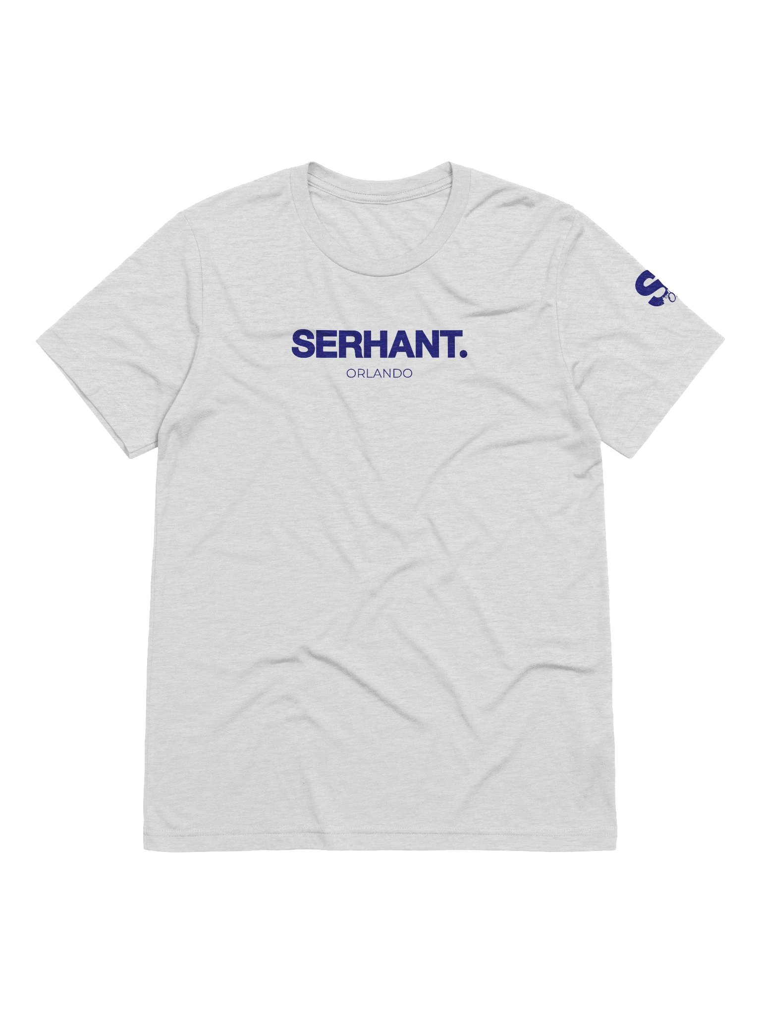 S. Orlando White Tri-Blend Tee product image (1)