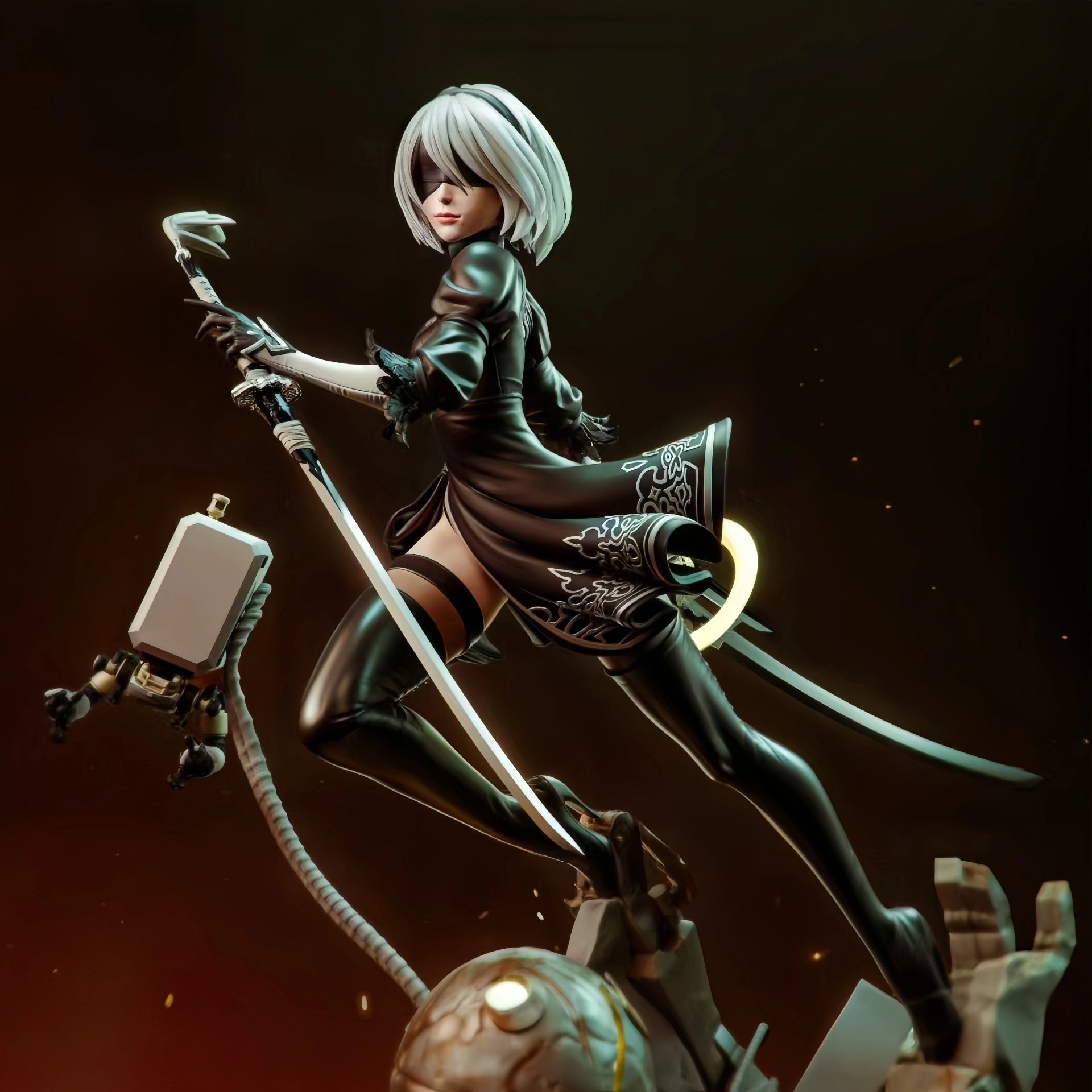 Nier Automata 2B Ver.08 STL product image (2)