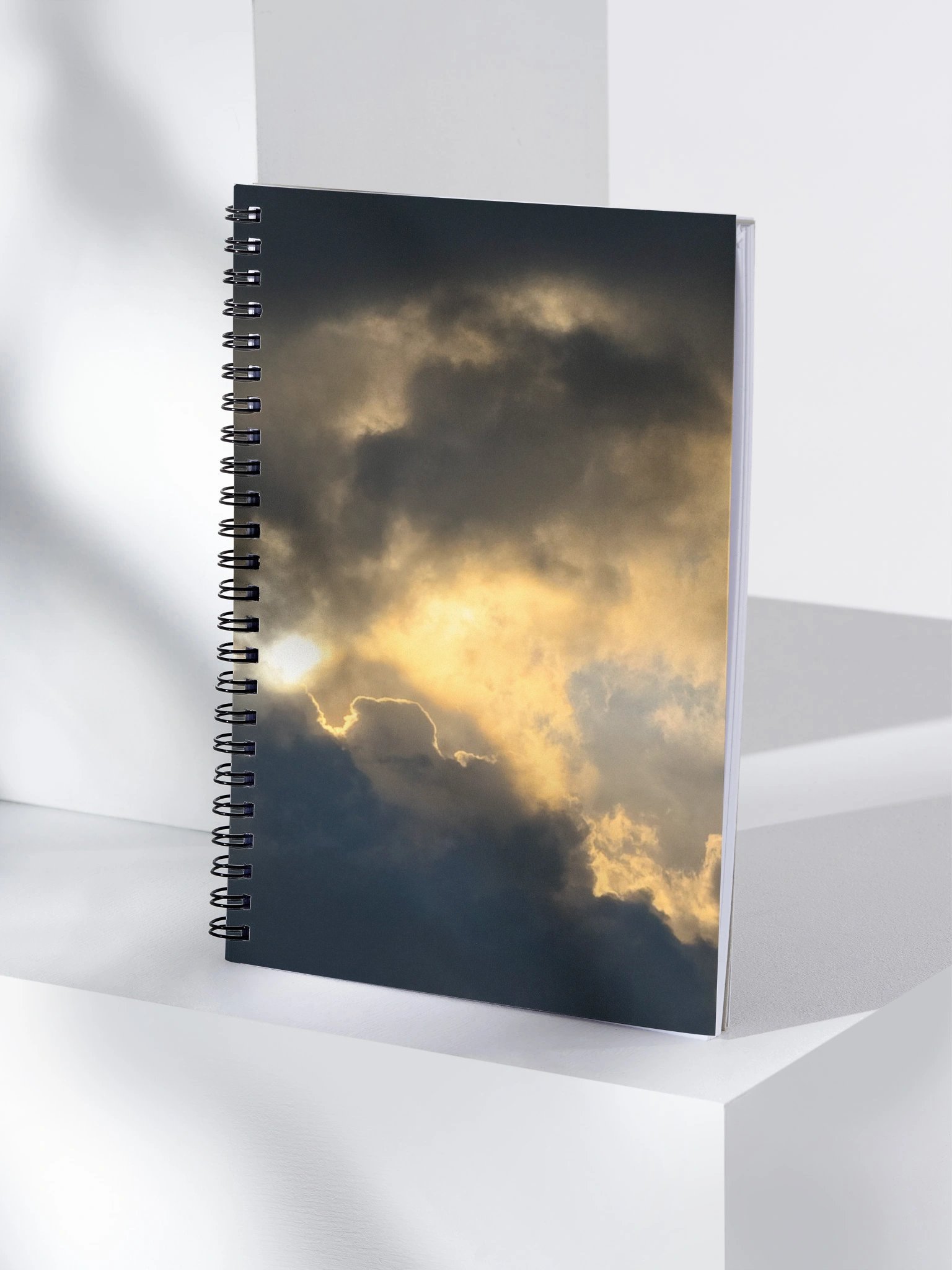Shining Clouds Spiral Notebook product image (4)