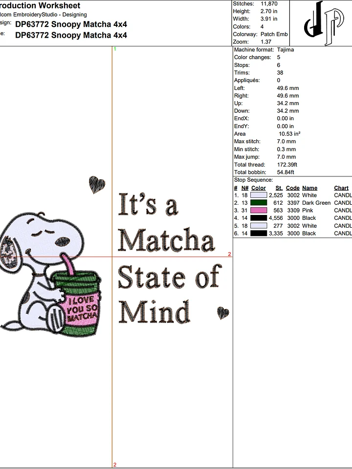 SNOOPY MATCHA product image (2)