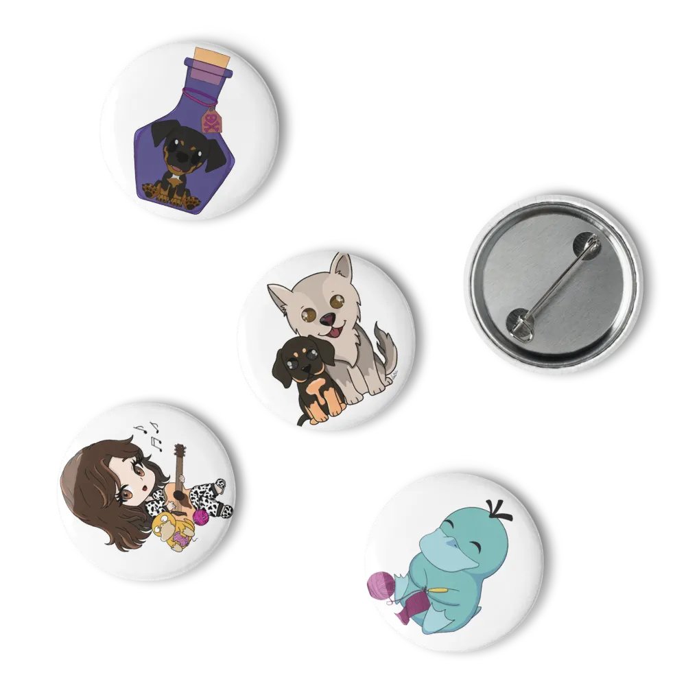 Boo Crew Button Set product image (6)