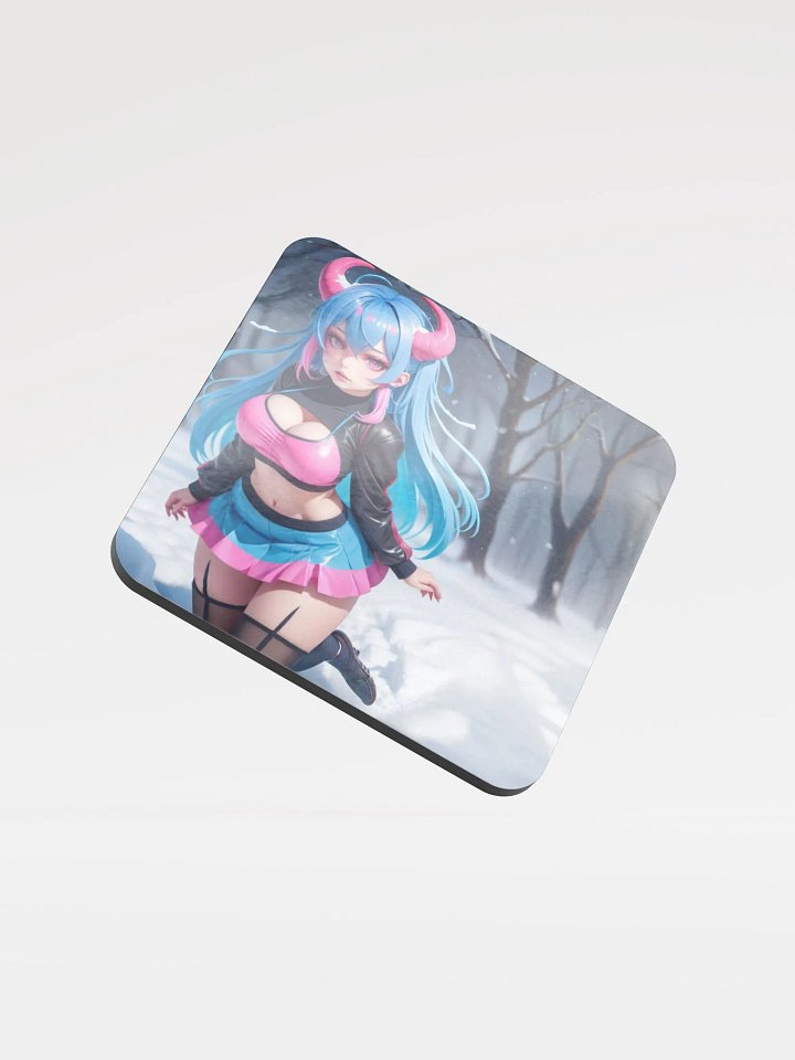 Frosty Fae Cork Coaster product image (1)