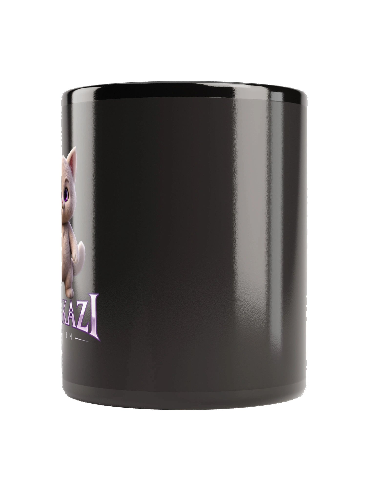 Lakkazi Kitten Black Mug product image (2)