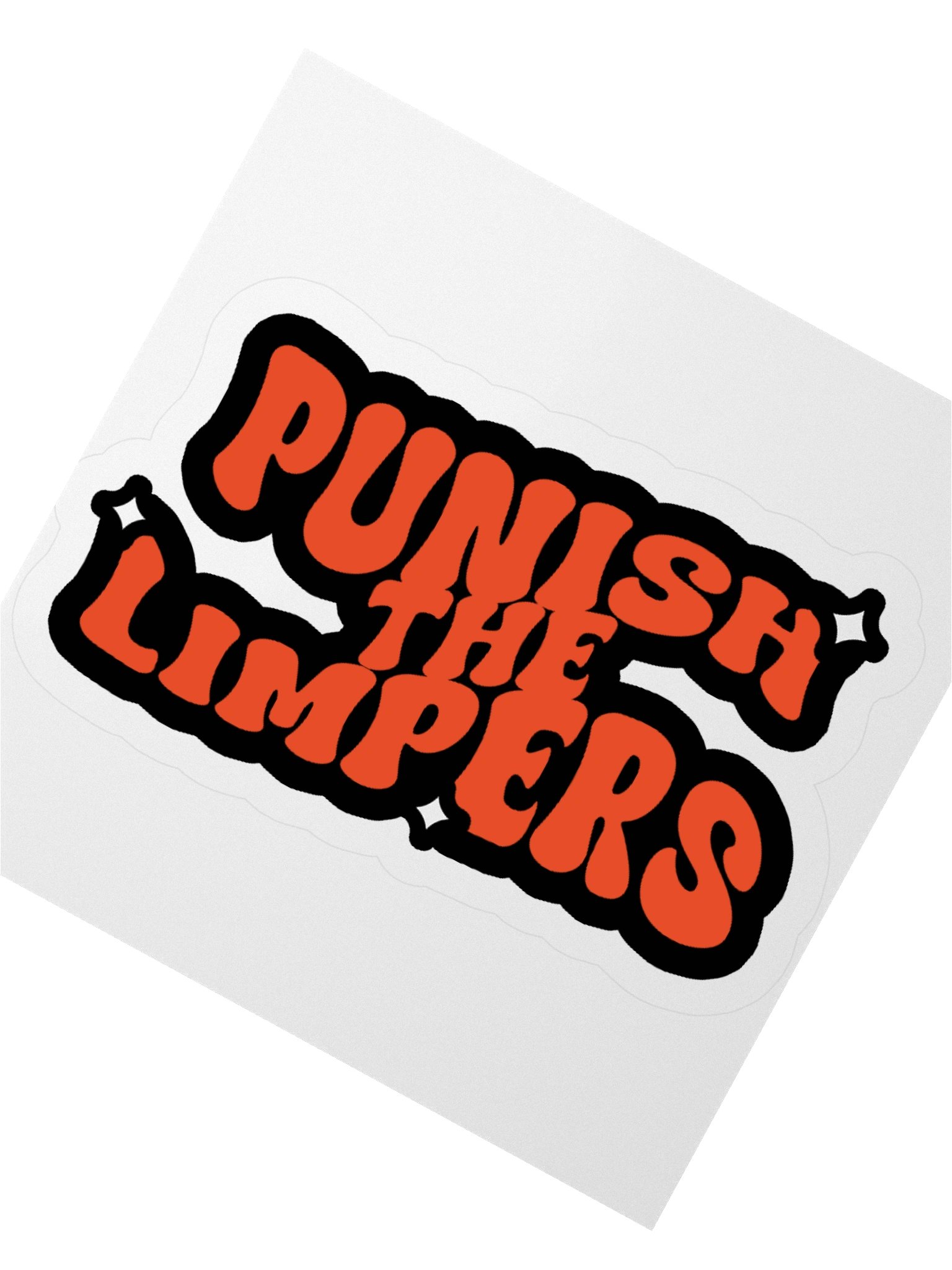 'Punish the Limpers' Sticker product image (2)