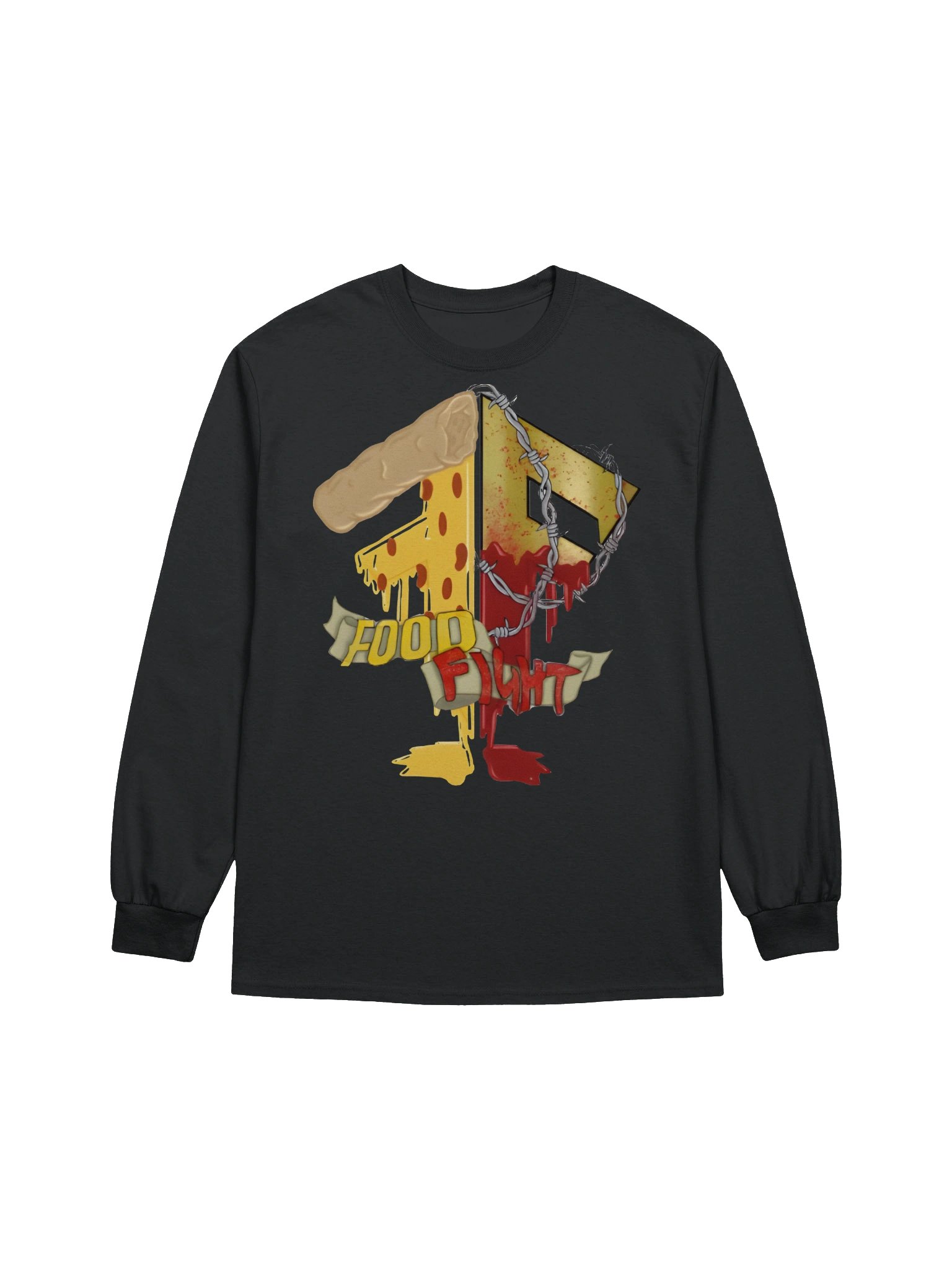 Food Fight Fridays long sleeve product image (1)