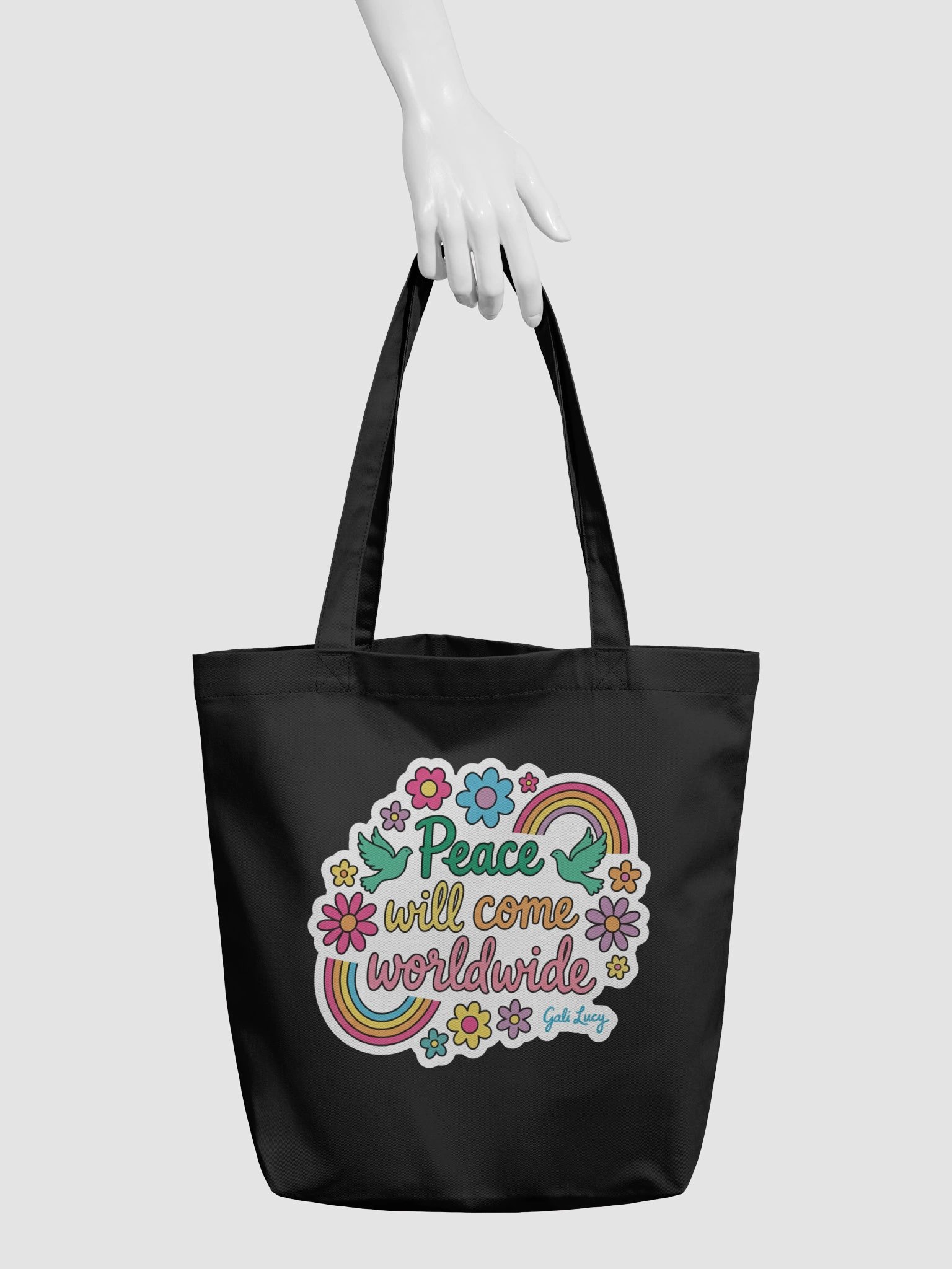 Peace Will Come Worldwide - Tote Bag product image (3)
