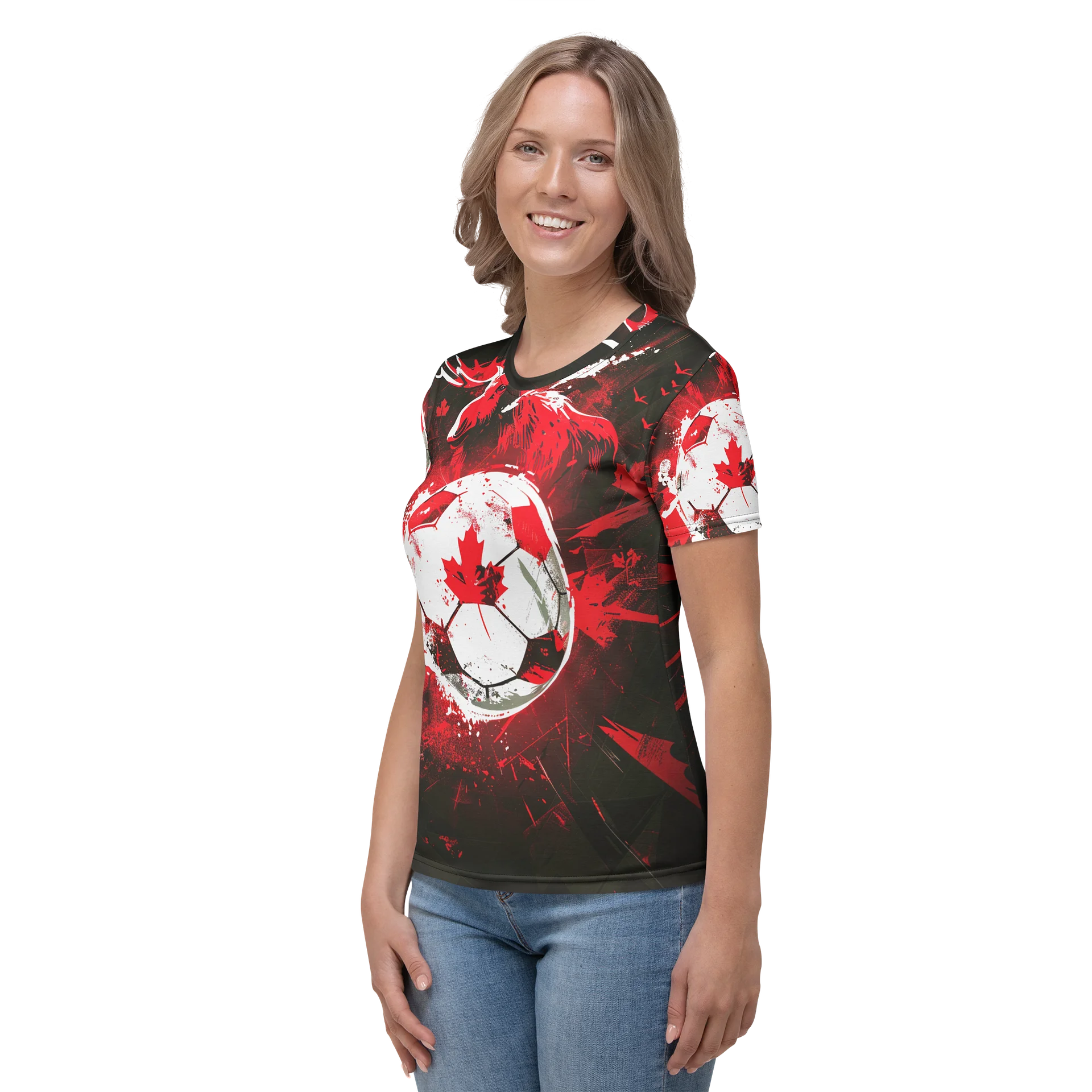 Canada Womens Fantasy Football shirt product image (4)