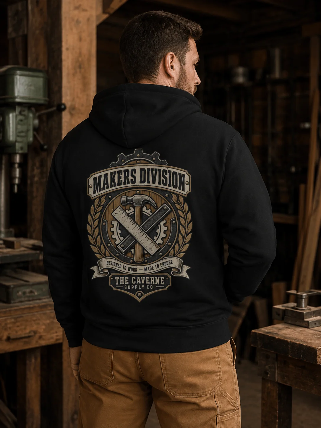 Makers Division Premium Hoodie product image (4)
