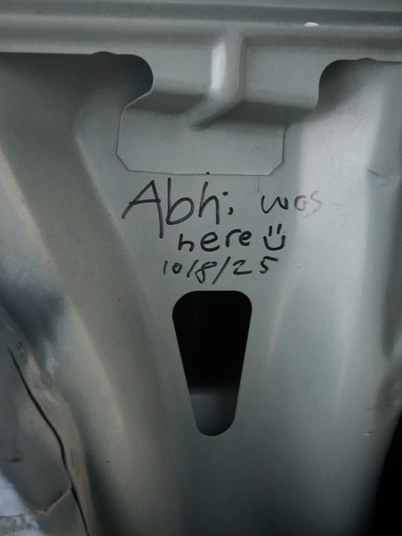 ABHI WAS HERE shirt - white product image (4)