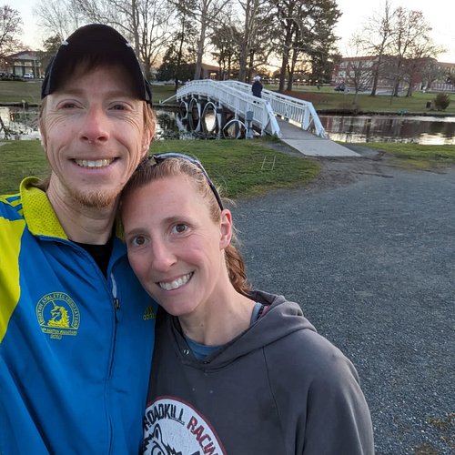 The Roberts made it down to Maryland to complete a marathon in their 18th state. Tomorrow, Trisha Byler, Lindsay Piraino, Aar...