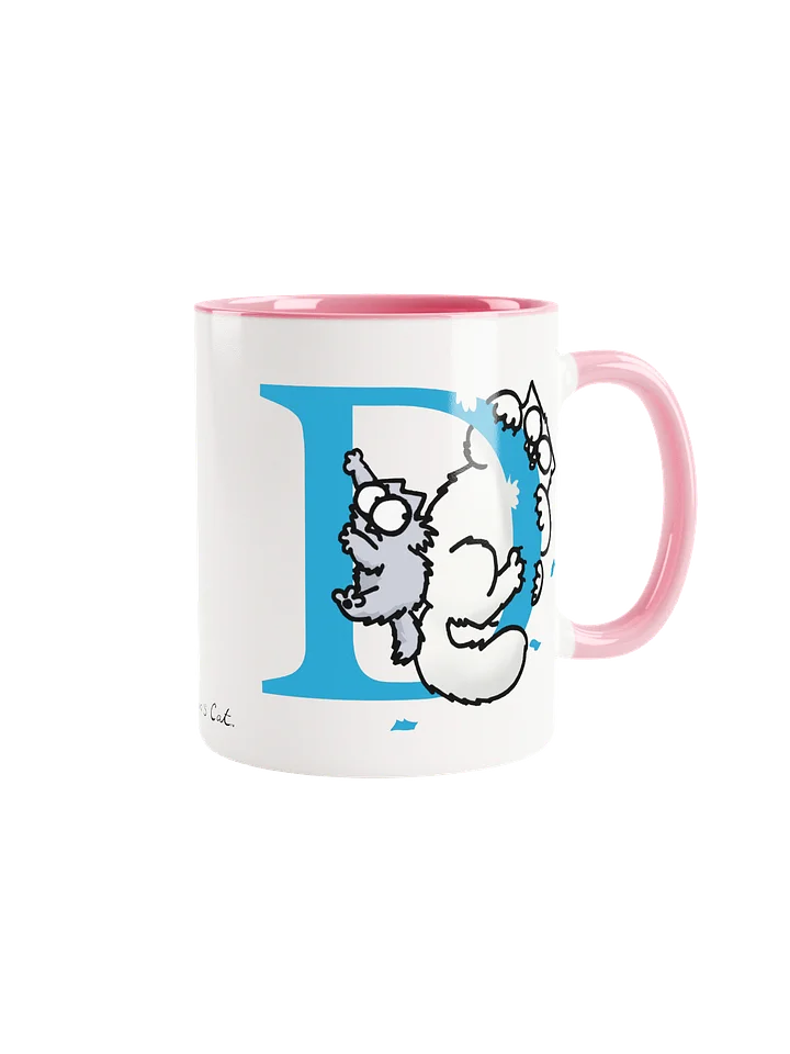 Cat Monogram Mug - D product image (2)