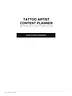 Tattoo Artist Content Creator Pack | Social Media &amp; Content Planning Digital Download