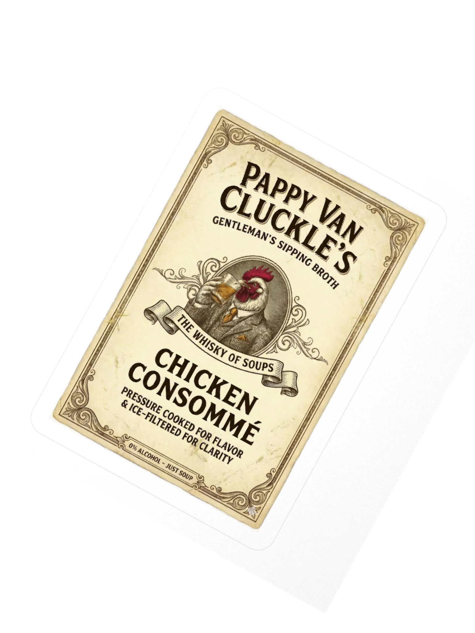 Pappy Van Cluckle's Sticker product image (2)