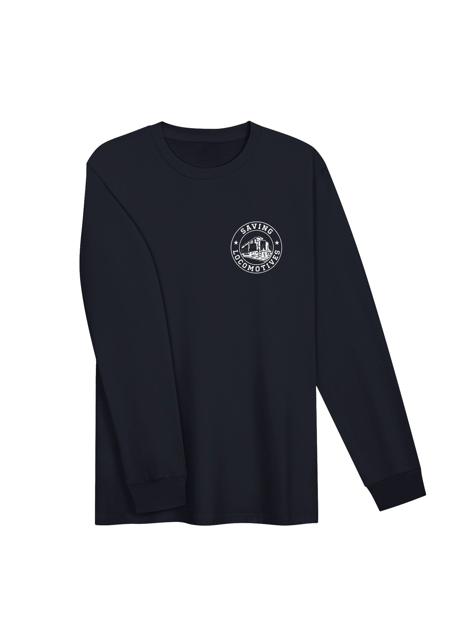 Saving Locomotives Logo Long Sleeve Tee product image (6)