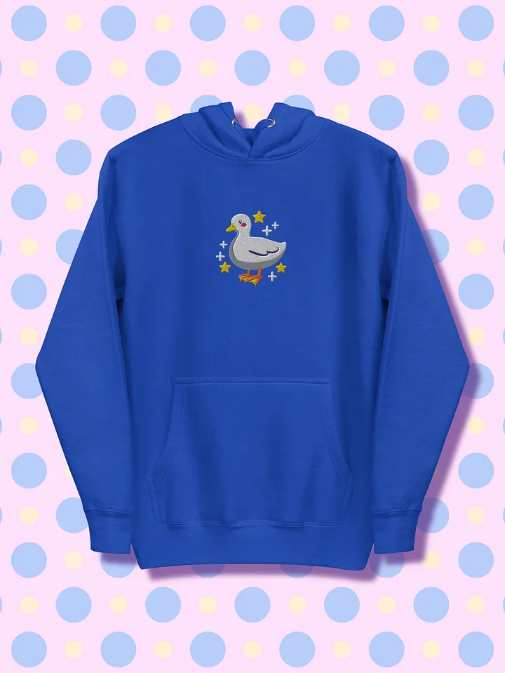 Cute Duck Embroidered Unisex Hoodie product image (2)