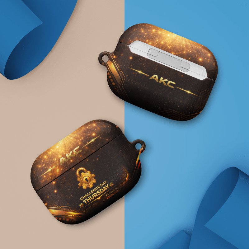 • AKC // Challenge Day Thursday AirPods® Case (Gen 3 / Pro Gen 1 / Pro Gen 2) | Arkfall Kitty Collective product image (9)