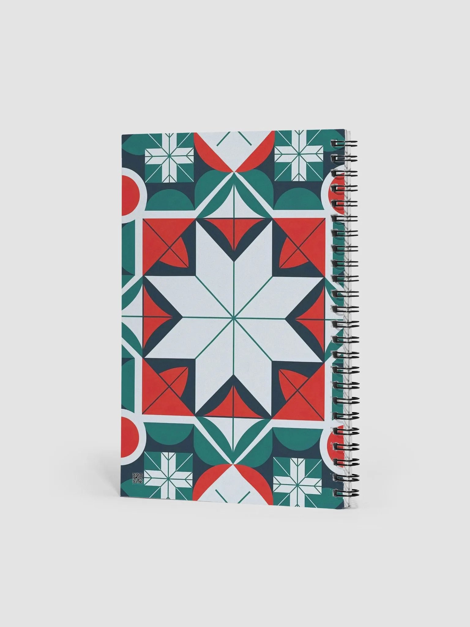 Kaleidoscope patterned Spiral Notebook product image (2)