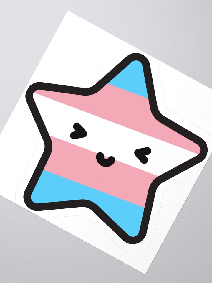 Lucy Trans Pride Sticker product image (2)