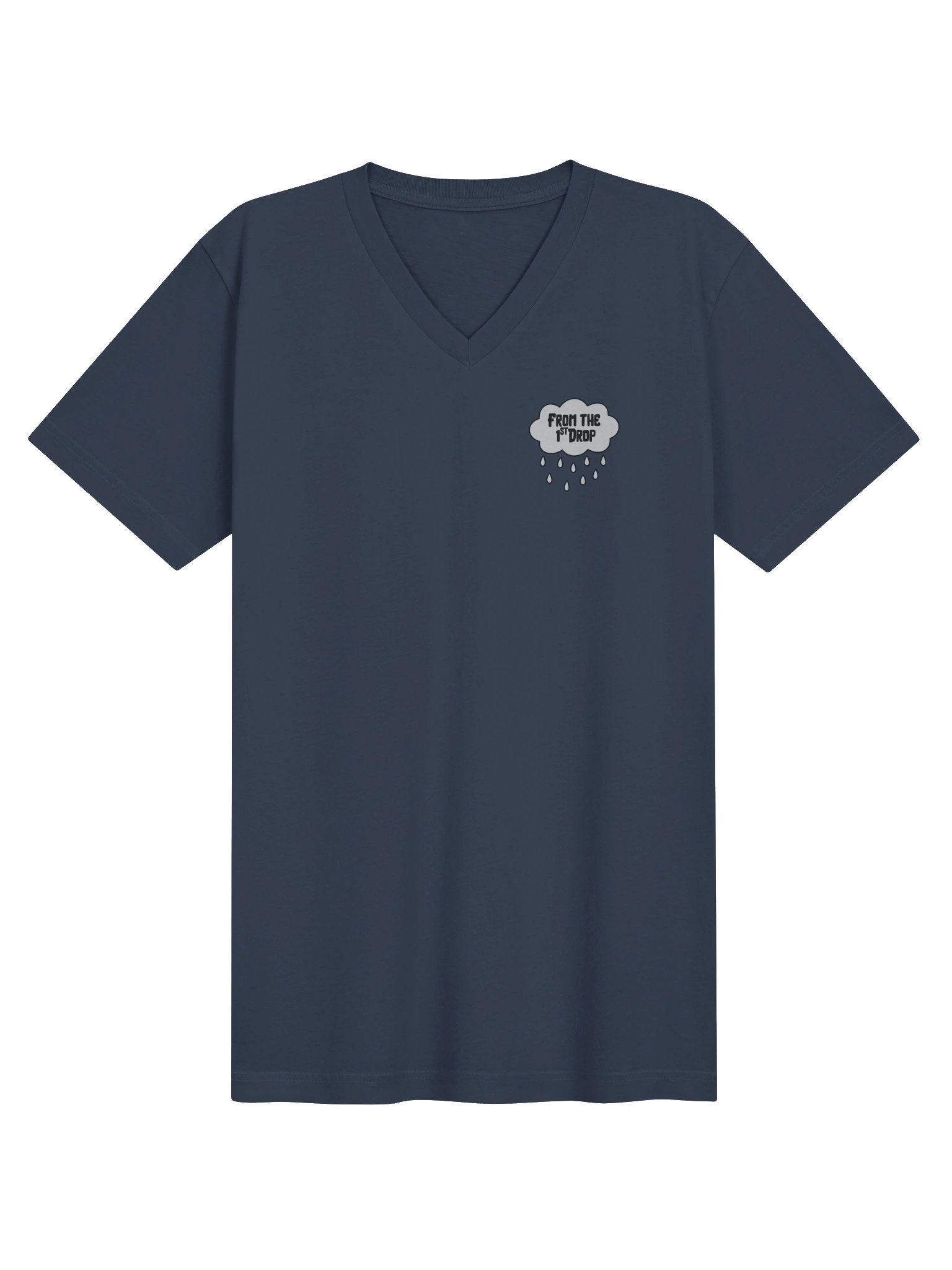 From the 1st Drop Podcast V-neck T-shirt product image (9)