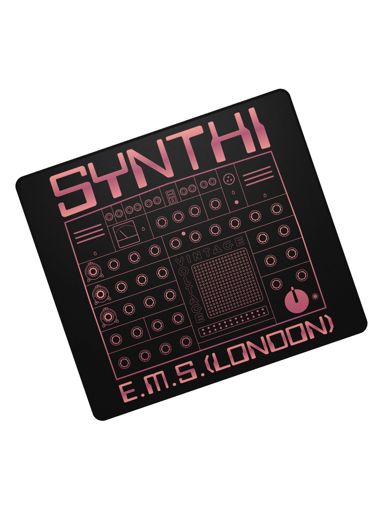 EMS Synthi Gaming Mouse Pad 18" - AKS VCS3 Electronic Music Studios (Vintage Analog Synth) product image (7)