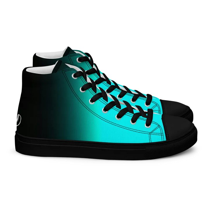STRAIGHT VIBIN NEON COLOR FADE STYLE MEN'S CANVA SHOES product image (2)