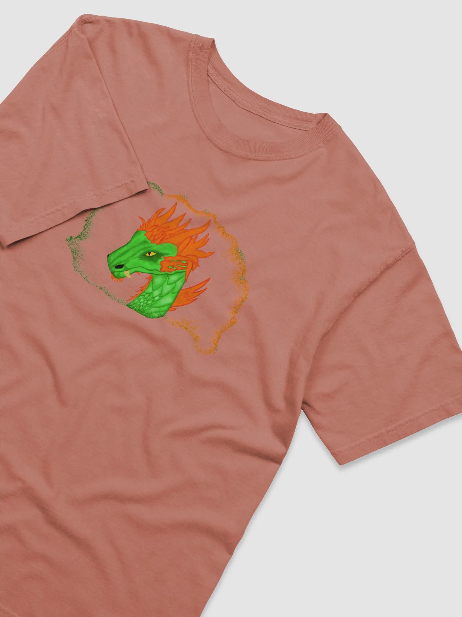Dragon's Blaze Cotton Tee product image (3)