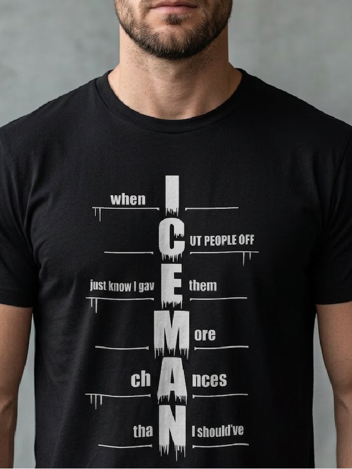 When I Cut People Off Iceman Shirt product image (1)