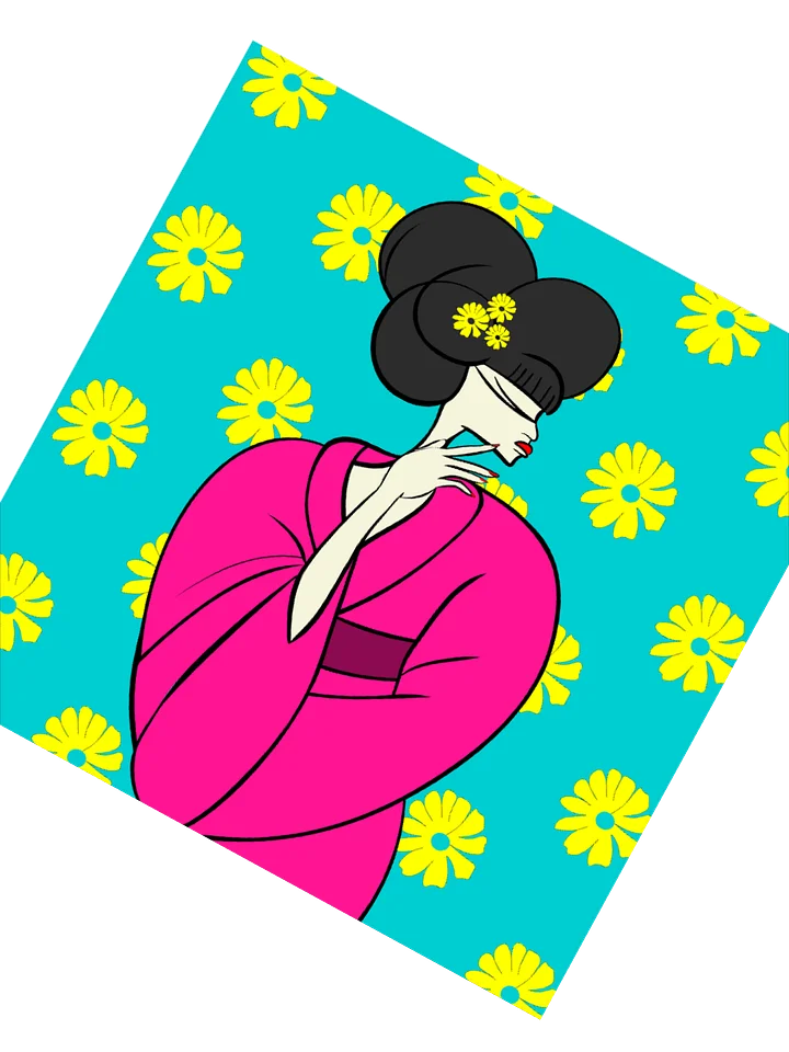 Sticker: The Confident Geisha product image (2)