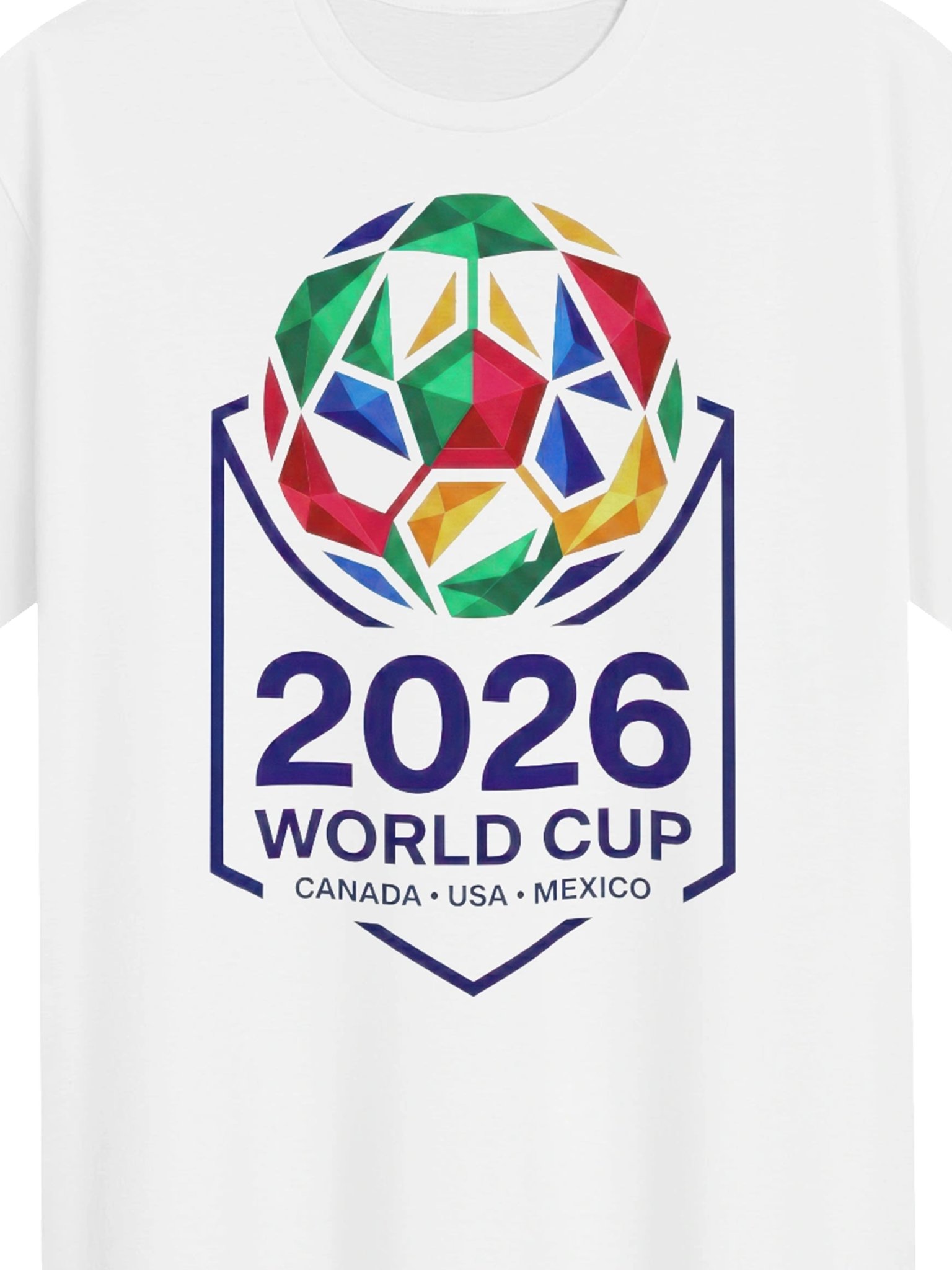 World Cup 2026 Soccer Ball Graphic Tee product image (2)