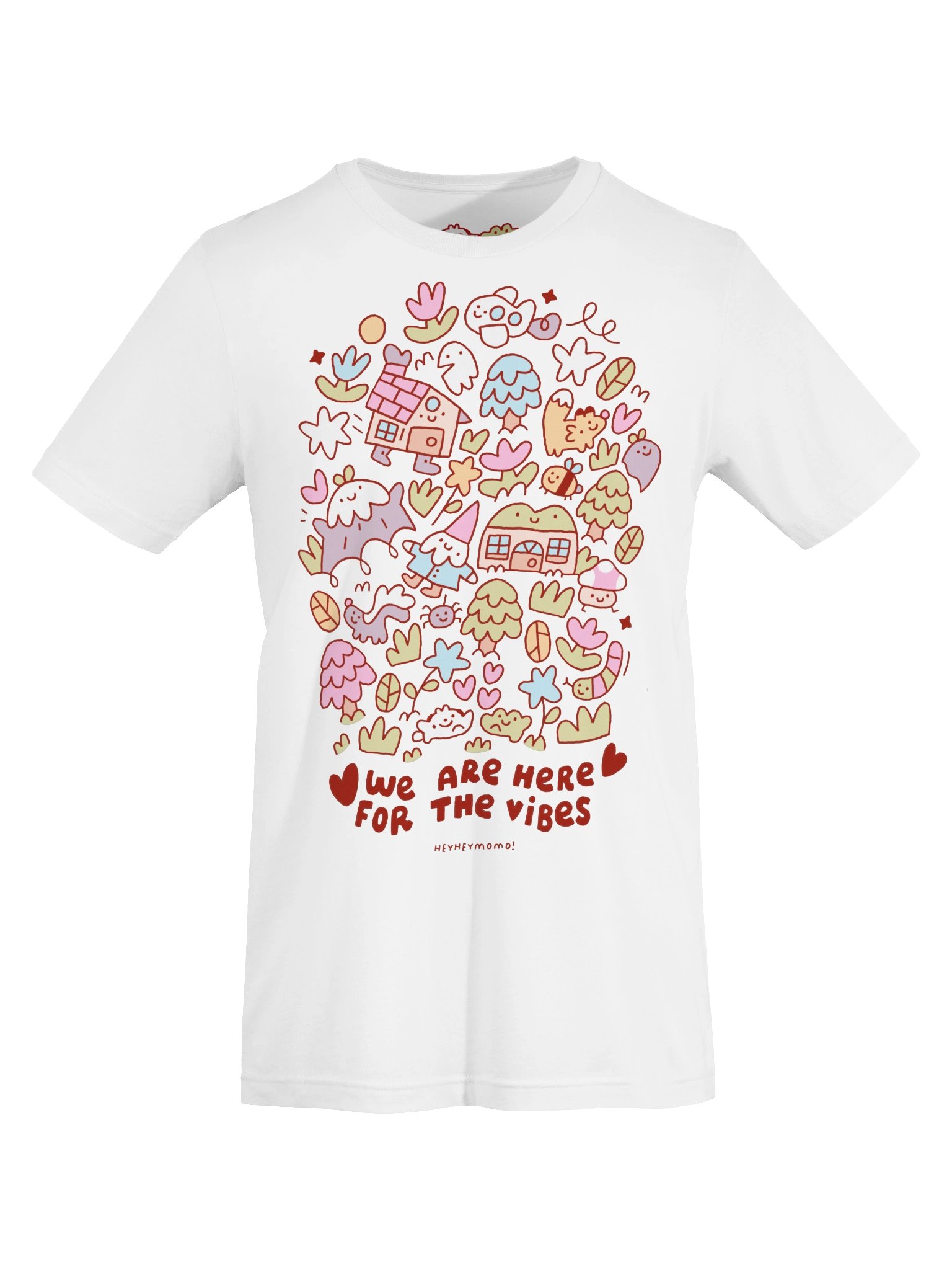 We are here for the Vibes - T-Shirt product image (5)