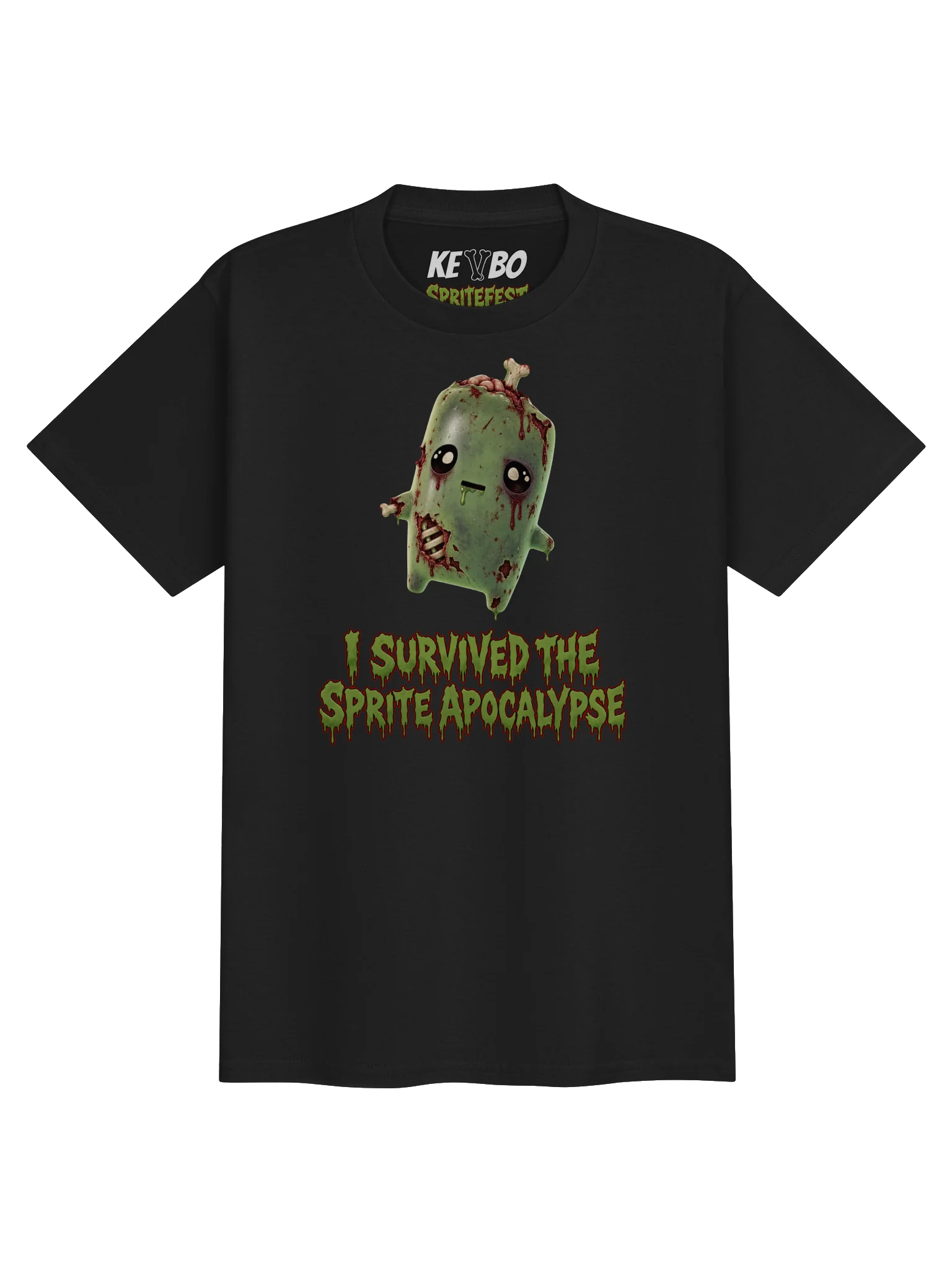 SPRITEFEST "Zombie Sprite" Black YOUTH T-Shirt product image (1)