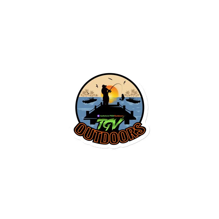 TGVOutdoors Die Cut Magnet product image (1)