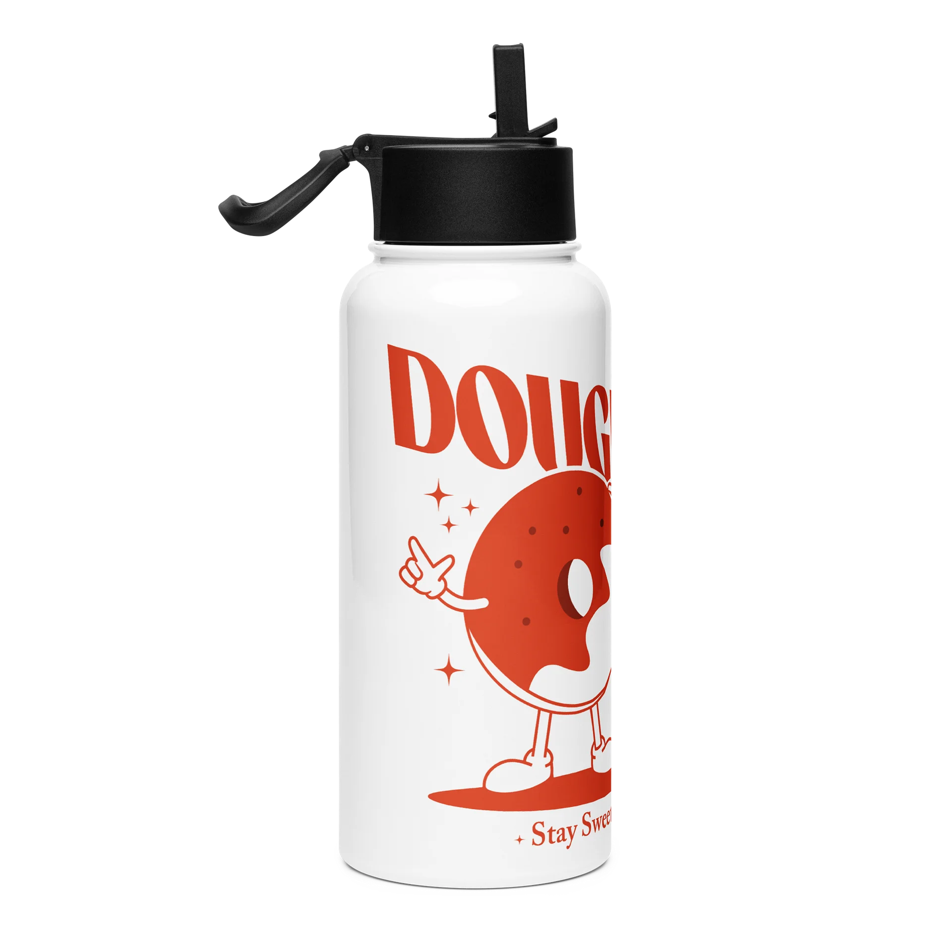 DOUGHNUTZ Stay Sweet and Happy Retro Insulated Bottle | 32 oz product image (3)