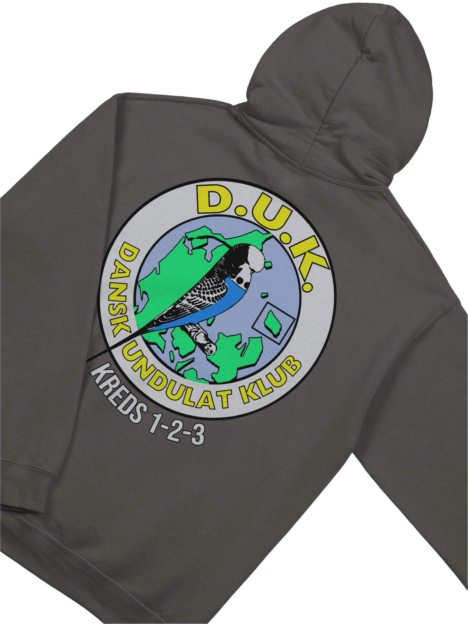 Dansk Undulat Klun Hoodie - Front and Back Print product image (4)