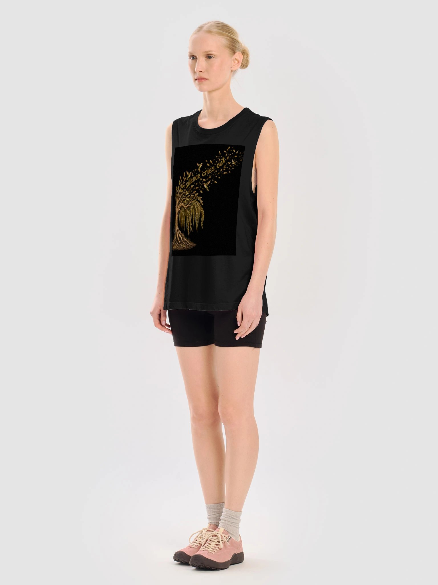 Black Muscle Tank for Woman product image (5)